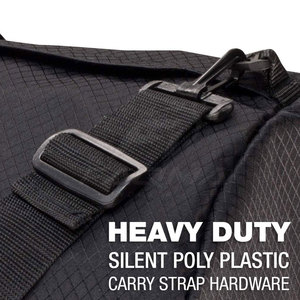 Custom Sports Bags Water Resistant <b>Textile</b> Expandable Storage Detachable Strap Brand Label Seams Practical Everyday Use - Product Image 6