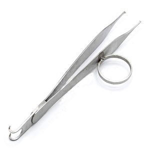 Pinza Adson para tejido, instrumento médico de acero inoxidable, instrumento quirúrgico para uso hospitalario, pinza Adson quirúrgica para tejido - Product Image 1