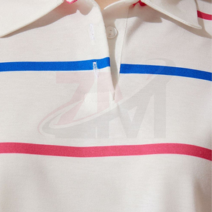 Polo de Algodón Premium para Mujer, Manga Corta, Corte Moderno, Tejido Transpirable y Suave, Estilo Casual Elegante para Uso Diario - Product Image 5