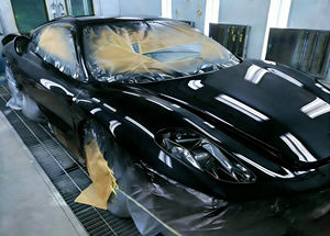 Peinture acrylique automobile et pour meubles 1K et 2K, couleurs personnalisables, résistance aux hautes températures, revêtement liquide <span class=keywords><strong>noir</strong></span> en spray pour voitures - Product Image 3