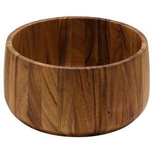 Nouveaux bols de service en bois écologiques, prix compétitif du fabricant indien, pour la restauration commerciale, les salades, les fêtes, sur mesure - Product Image 2