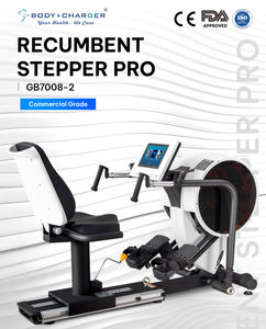 Appareil de fitness elliptique professionnel pour rééducation en intérieur avec siège rotatif et fonction Cross Stepper - Product Image 2