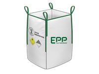 Sacos a granel FIBC de bajo costo, aprobados por la ONU, formables, laminados, de 1000 kg, tipo Super Sack, Jumbo Bag para peróxidos orgánicos y residuos de jardín