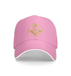 Gorra de Béisbol Master Mason Blue Lodge AVDI VIDE TACE, Francmasones Libres y Aceptados, Múltiples Colores, Ajustable - Product Image 1
