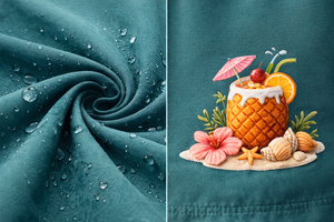 Shorts de plage pour hommes personnalisés à séchage rapide avec imprimé tropical noix de coco – Maillots de bain à taille élastique – Boardshorts OEM en gros - Product Image 6