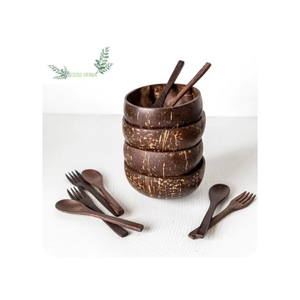 Cuencos de Coco de Venta Rápida para Restaurantes Comerciales de Lujo y Suministros Rústicos Prácticos para el Hogar - Product Image 1