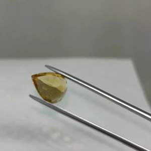 Citrino dorado natural de 7x5 mm en forma de pera, piedra preciosa suelta de la mejor calidad para la fabricación de joyas. - Product Image 4