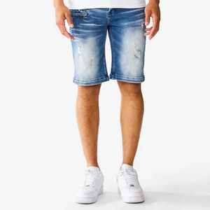 <b>Men</b> <b>Jean</b> Shorts Custom Logo Oem Odm High Quality Casual Factory Price Bulk Manufacturer - Product Image 2