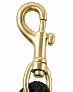 Cuerda Trenzada de Nailon Negra con Cierre Dorado, Tamaño Personalizado - Product Image 5