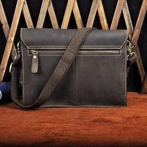 Waterproof portable <b>Soft</b> Material <b>Leather</b> Messenger <b>Bag</b> Best Manufacturing Sustainable stylish Custom <b>Leather</b> Messenger <b>Bags</b> - Product Image 4