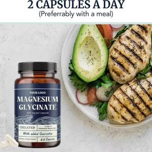 Complément calmant anti-<span class=keywords><strong>stress</strong></span> à marque privée OEM, capsules <span class=keywords><strong>de</strong></span> <span class=keywords><strong>chlorure</strong></span> <span class=keywords><strong>de</strong></span> <span class=keywords><strong>magnésium</strong></span> pour adultes, soutien immunitaire, soutien du sommeil - Product Image 3