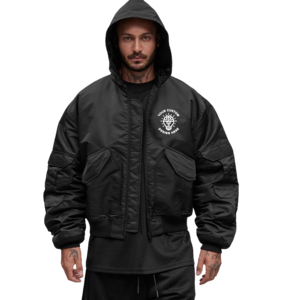 Chaqueta de Piloto Personalizada OEM para Hombre, Chaqueta Bomber de Nailon MA1 con Bordado, Chaquetas de Nailon para Hombre 2026 - Product Image 1