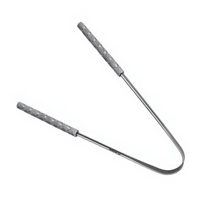Nettoyeur de langue en acier inoxydable de 5 pouces, éliminateur de mauvaise haleine, outil d'hygiène buccale, outil de soins dentaires réutilisable - Product Image 5