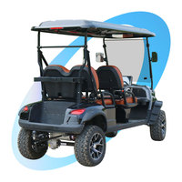 Ensemble de voiturette de golf comprenant un chargeur, une housse et des accessoires de luxe