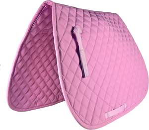 Personnalisé de haute qualité Zadeldek Chooze doux matelassé léger tout usage tapis de selle pour chevaux-noir-cheval - Product Image 3