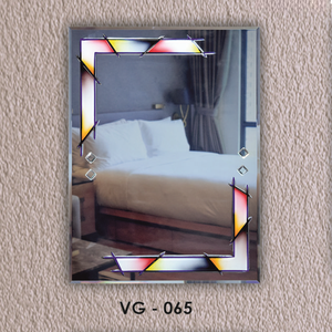 Elegant <b>Rectangular</b> V-Groove <b>Frameless</b> <b>Mirror</b> Distinctive Modern Design Perfect for Any Contemporary Living Space - Product Image 5