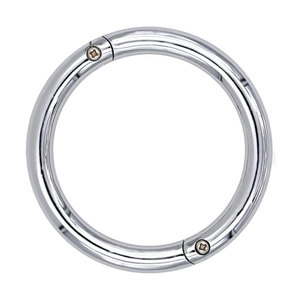 Carbon Steel Bull <b>Nose</b> Ring Heavy Duty Cattle <b>Nose</b> Ring Livestock Handling Tool Rust Resistant Steel Strong Durable Easy - Product Image 1