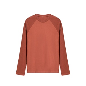 T-shirts pour hommes de qualité supérieure, vente en gros, avec design personnalisé, 100% coton, manches raglan, grandes tailles. - Product Image 2