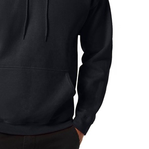 Hoodies personnalisés avec logo pour homme, 100% coton, haute qualité, thermiques, plusieurs couleurs, vêtements basiques personnalisés, mélange de coton. - Product Image 3