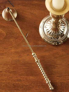 Vintage Luxury Eco-Friendly Brass <b>Candle</b> Snuffer with Bell and Wing Design for Pillar <b>Candles</b> Smokeless Extinguisher - Product Image 6