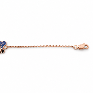 18kt Gold Koala <b>Bear</b> Charm Chain Bracelet High Polish Enamel Fashion Jewelry for Girls Kids Daily Wear Party Gift <b>Cute</b> Animal - Product Image 4