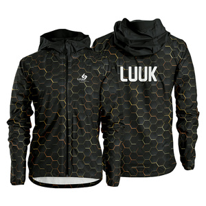 Wholesale Hooded Windbreaker <b>Jacket</b> Lightweight Waterproof Outdoor Casual <b>Jacket</b> OEM ODM Custom Private Label Streetwear Wear - Product Image 3