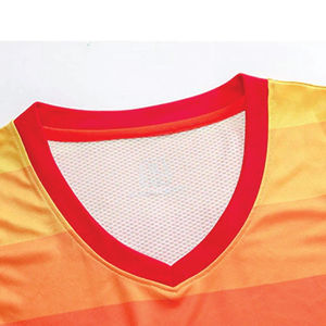 Uniforme de Baloncesto para Niños, Diseño Personalizado, 100% Poliéster, Sublimado, Transpirable, Sin Mangas, Cuello en V, Tela de Malla - Product Image 6
