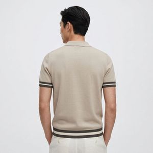 เสื้อยืดแขนยาวคอกลมแบบเฮนลีย์สำหรับผู้ชาย สไตล์ลำลองธุรกิจ  รับสกรีนโลโก้  ขายส่ง คุณภาพสูง หรูหรา เรียบง่าย - Product Image 3