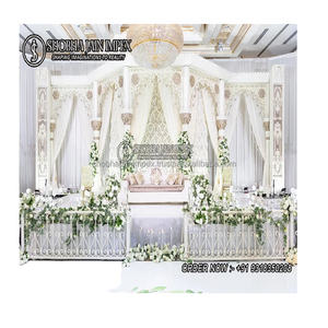 Scène de Fusion Moderne Simple et Durable pour la Décoration de Mariage au Canada - Product Image 1