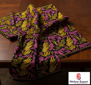 Tela de algodón con estampado africano para ropa elegante de mujer y proyectos de artesanía hechos a mano en Kumasi - Product Image 2