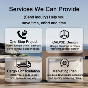 Ensemble de <span class=keywords><strong>jardin</strong></span> avec auvent, canapés de <span class=keywords><strong>jardin</strong></span> pour ensemble de meubles de patio, canapé moderne, meubles pour la maison, ensemble de canapés - Product Image 5