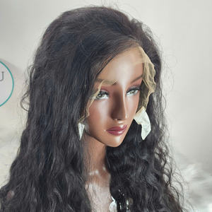 Peluca de Cabello Humano Natural con Ondas Profundas, 13x4/13X6, Encaje Frontal HD, Pelucas Rizadas con Ondas Profundas, Sin Pegamento - Product Image 3