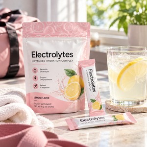 Electrolitos en Polvo de Marca Privada OEM ODM, Complejo de Hidratación Personalizado, Fórmula Avanzada de Hidratación, Suplemento Deportivo de Limón - Product Image 5