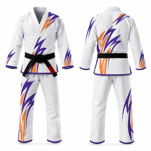Tenues de Judo Personnalisées pour l'Entraînement – Extensibles 100% Polyester pour la Pratique – Qualité Supérieure - Product Image 1