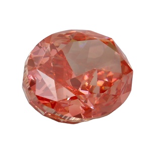 Pierre de diamant de 8,5 carats de taille ovale fantaisie vive, certifiée IGI, créée en laboratoire - Product Image 4