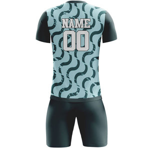 Maillots de football personnalisés par sublimation, uniformes d'équipe de football, kits sportifs en gros - Product Image 2