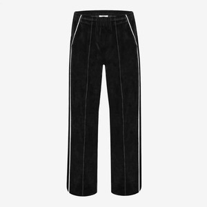 velvet Custom Logo Jogging Tracksuit Men's High Quality 100% Cotton Sweatpants Hoodie Set fashion wear street style <b>suit</b> - Product Image 5
