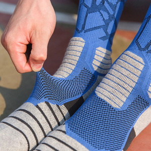 Wholesale High Quality <b>Custom</b> Embroidery Logo Soccer Football <b>Socks</b> Men's Anti Slip <b>Grip</b> Cotton Sports Youth Designer Print - Product Image 6