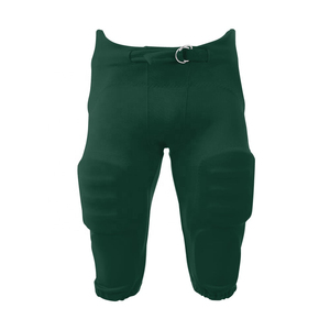 Mens <b>Padded</b> American Football Pants Buckle Closure Athletic Fit Breathable Practice Game Performance Sportswear Adult Wear pants - Product Image 1