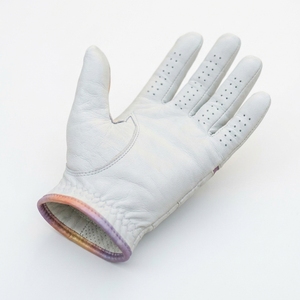 Guante de Golf de Piel Cabretta Premium para Mano Izquierda, Agarre Suave, Transpirable, Diseño Dinámico en Degradado, Antideslizante, con Cierre de Velcro para Deportes al Aire Libre - Product Image 5