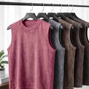 Débardeur Homme Tricoté Respirant Décontracté Oversize Vintage Délavé Anime Été 2026 - Product Image 6