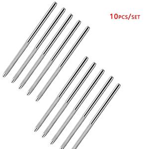 Miroir buccal dentaire double face de haute qualité avec poignée, anti-buée, en rhodium, réutilisable - Product Image 6