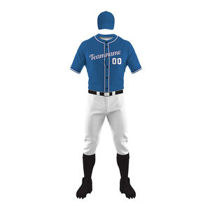 Good Quality Hot Selling <b>Baseball</b> Uniforms 100% Polyester Custom New Style Breathable Comfortable V-neck Moisture Wicking - Product Image 1