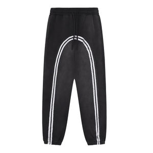 Pantalones Deportivos de Color Sólido con Cordón para Hombre, Pantalones Casuales de Algodón para Deportes, Jogging, Universidad y Hermandades - Product Image 1