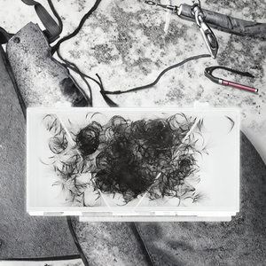 NQ Aurora ขนตาใยมังสวิรัติแบบทำมือแบบสัมผัสขนนกโค้งงอนธรรมชาติ - Product Image 1