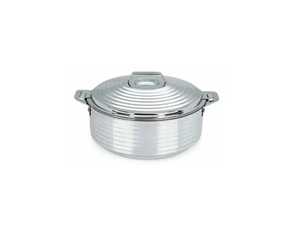 Elegant Floral Laser Engraved Stainless Steel Casserole Double Wall Insulated Hot Pot Roti Chapati Box Food Serving <b>Warmer</b> - Product Image 6