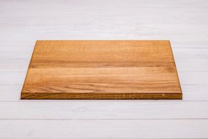 Planche à découper en bois artisanale avec grain de bois naturel, planche à découper de cuisine durable pour la maison et la restauration - Product Image 3