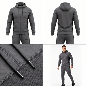 ชุดออกกำลังกายแบบกำหนดเอง 2 in 1 ชุดวอร์ม unisex ระบายอากาศ แห้งเร็ว ชุดกีฬาสำหรับวิ่งออกกำลังกาย ขายส่งจากโรงงาน ชุดวิ่ง - Product Image 5