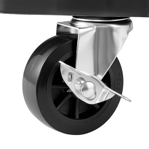 Pneumatic 300 Lbs Capacity Rolling Shop <b>Stool</b> 360 Degrees <b>Adjustable</b> <b>Height</b> Industrial Chair Garage Work Creeper Seat 360 - Product Image 2