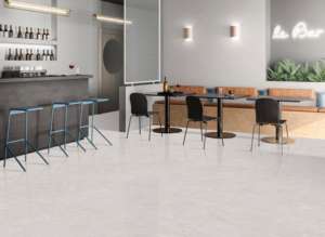 กระเบื้องพอร์ซเลนลายหินอ่อนเกรดพรีเมียม เงา ขนาด 800x1600 1200x1800 750x1500 มม. แผ่นใหญ่ สำหรับโครงการระดับไฮเอนด์ - Product Image 6